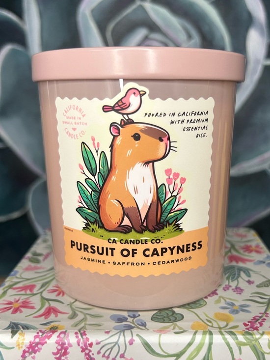 Leoben Company Other - Leoben Company Pursuit of Capyness Jasmine Saffron Cedarwood Scented Candle